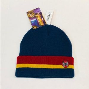 Iron spider men’s beanie hat